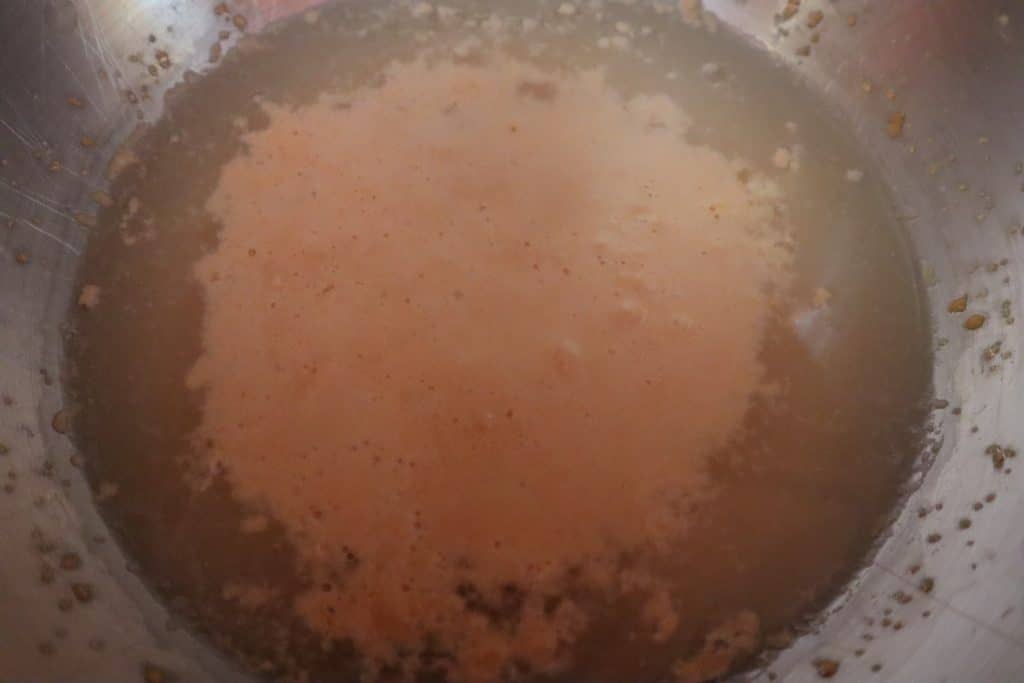 yeast activated in water