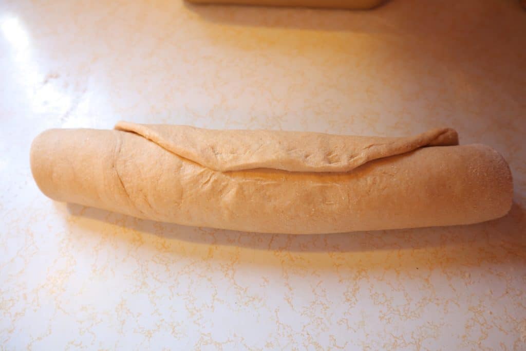 rolled bread dough