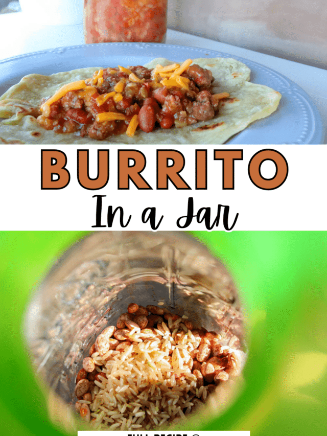 Pressure Canning Burrito in a Jar 1898 Mama